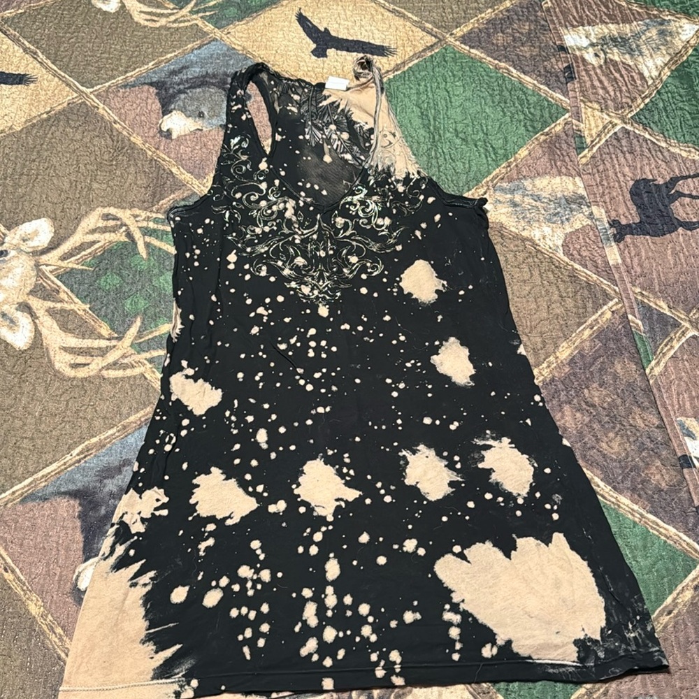 Reversible affliction tank top